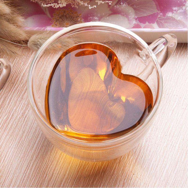 Transparent Glass Porcelain Cup Set - Tea Time Connection