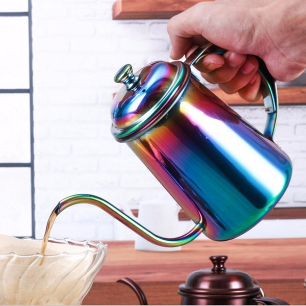 Colorful Stainless Steel Kettle Teapot
