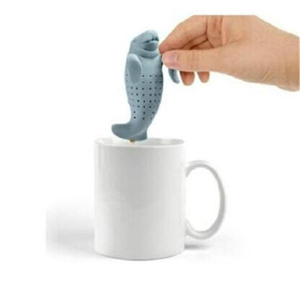 Silicone Tea Strainer Manatee-Shaped