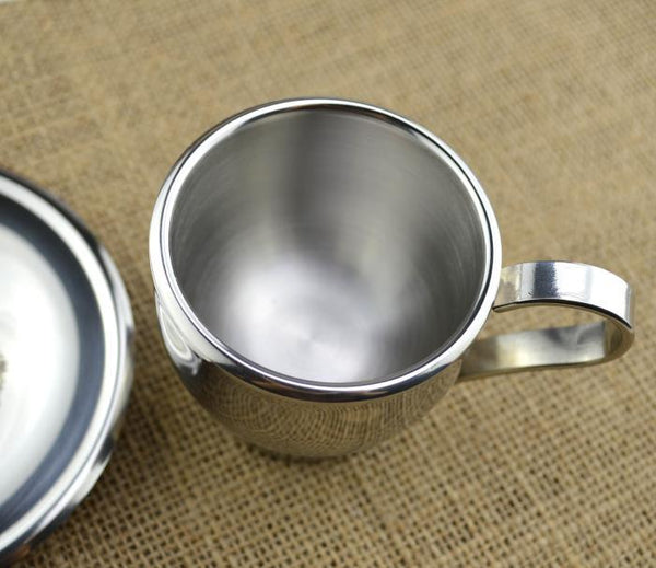 Stainless Steel Coffee Mugs Metal Coffee Mug Tea Cups