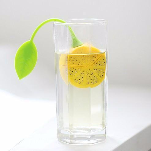 Yellow Lemon Shape Tea Infuser