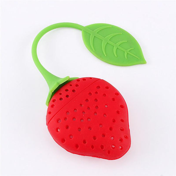 Silicone Strawberry Spice Filter Tea Infuser