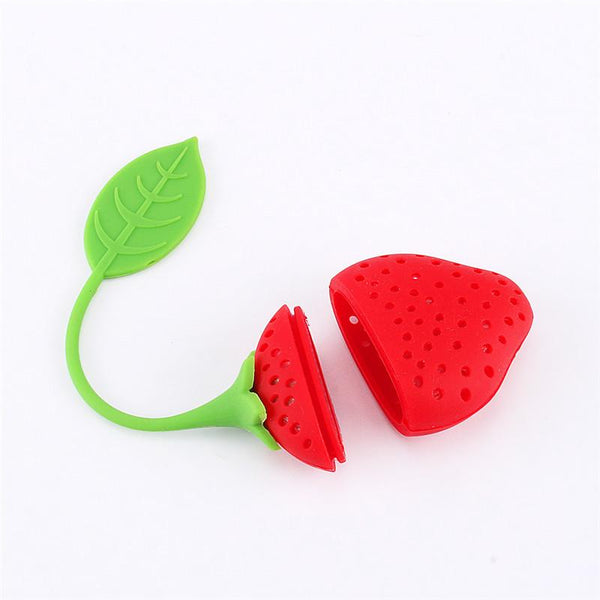 Silicone Strawberry Spice Filter Tea Infuser